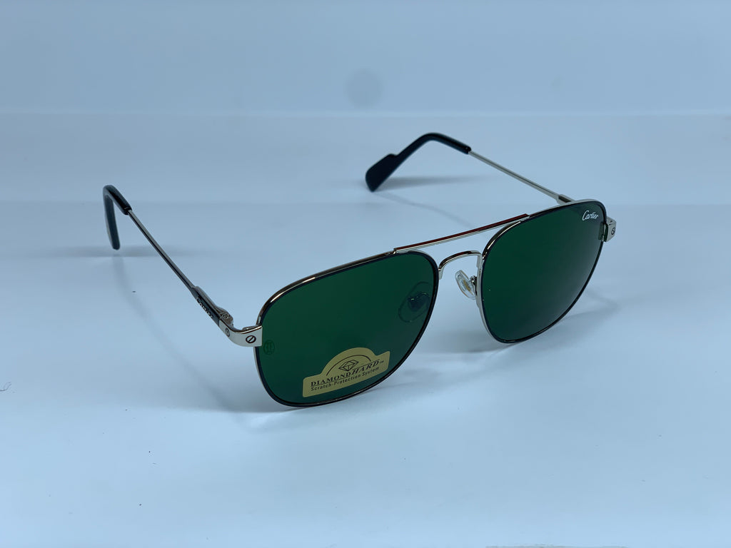 CARTIER Silver Sun Glass