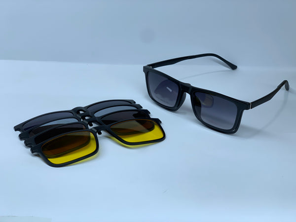 With 5 Attachment Glasses Full Flexible