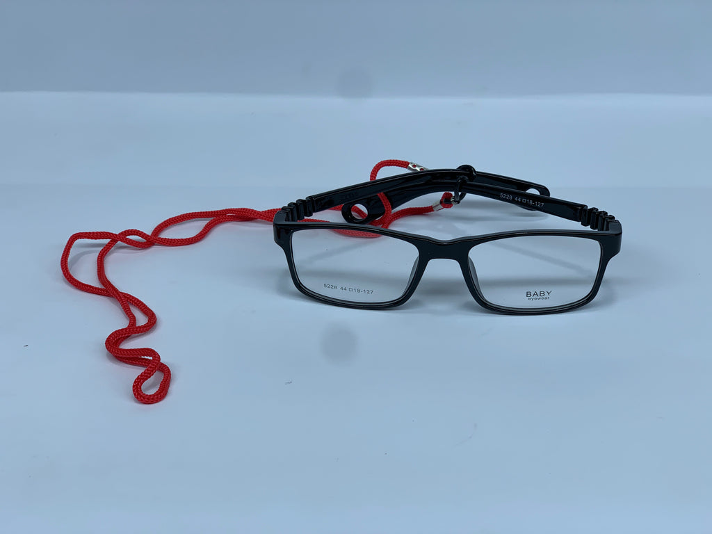 Black Color Kids Frame + Screen Glass Full Flexible